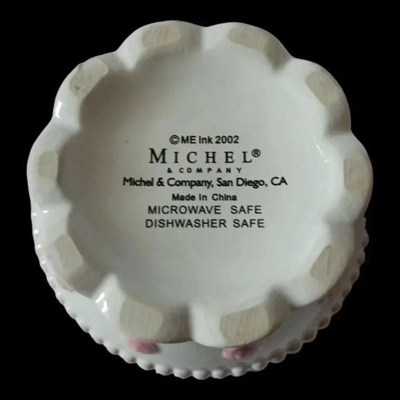 Michel roses  tea set colorful - Picture 10 of 11